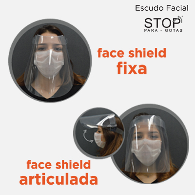 Antilhas Embalagens desenvolve e oferece escudos faciais