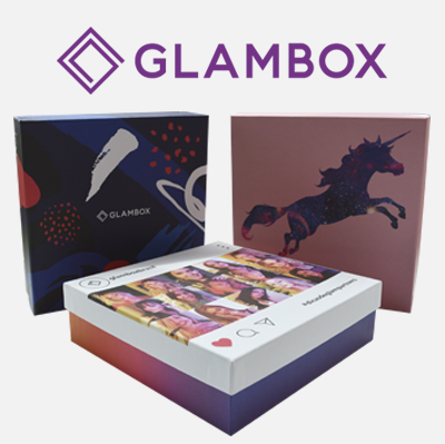 Glambox tem embalagens exclusivas produzidas pela Antilhas Cartucharia