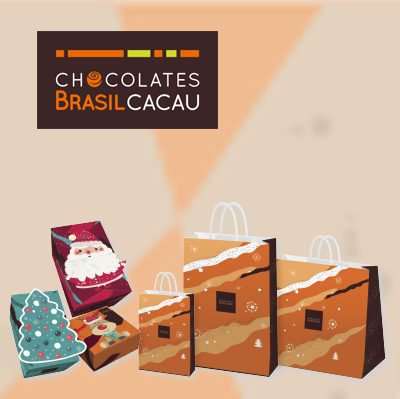 Chocolates para o Natal